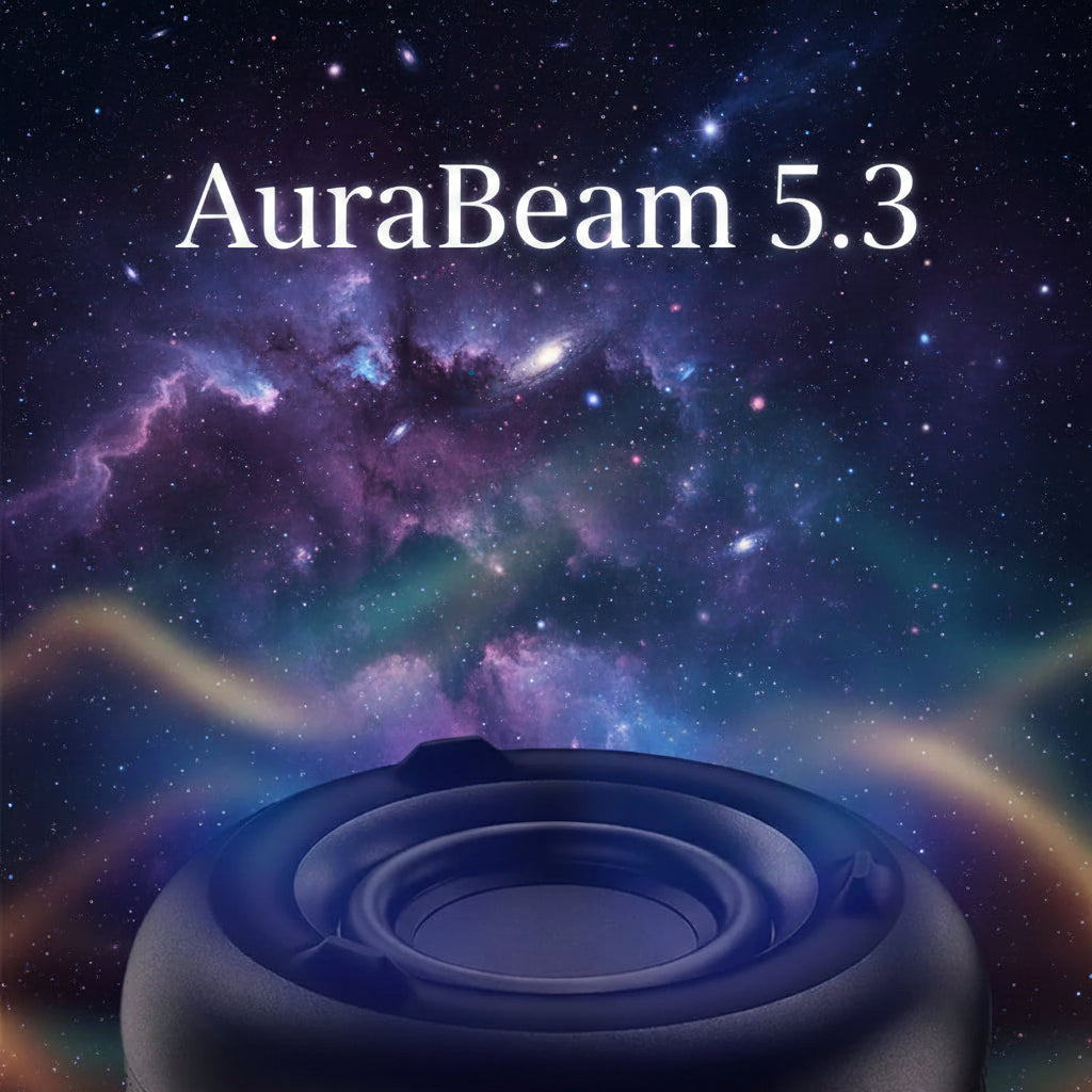 La foto muestra la calidad de la fabricacion del altavoz AuraBeam