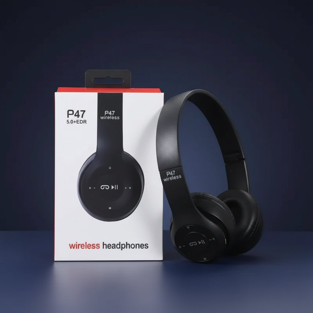 La foto muestra los auriculares y el embalaje de este miso 