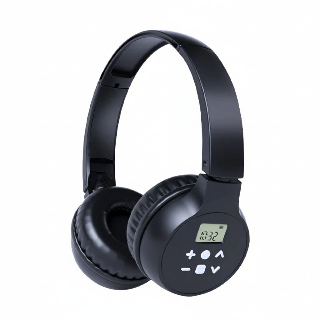 Sumérgete en un sonido nítido y potente con estos auriculares plegables negros. Ligeros y cómodos, se pliegan fácilmente para que los lleves a donde quieras. Olvídate de las pilas, conéctalos por USB y disfruta de horas de tu música favorita. Consigue hoy mismo tus auriculares y eleva tu experiencia auditiva.