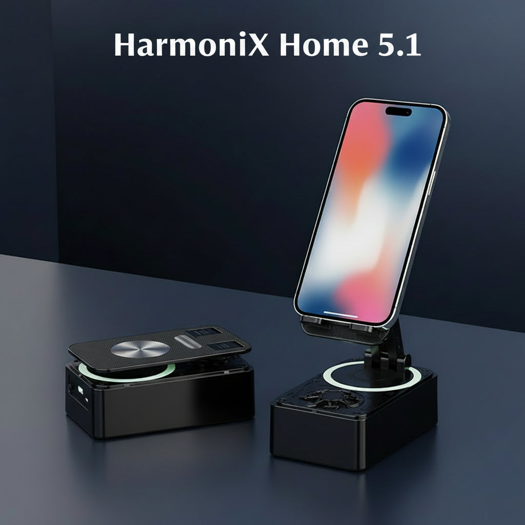 Foto de Altavoz 5.1 con rnura para tarjeta SD Y MP3 EN COLOR NEGRO