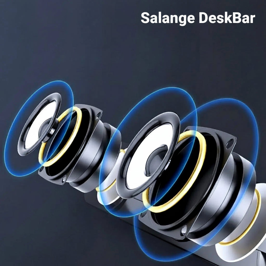 La foto muestra  el interior del altaoz de la bara de sonido solange fabricada en plastico muy resistente 